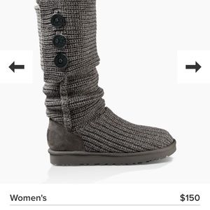 Woman’s Ugg Classic Cardy Boots